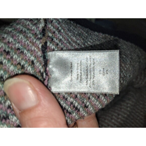 Coldwater Creek Tunic Sweater Dress  Plus 2X Cowl Neck Long Sleeve Black Floral - Picture 9 of 10